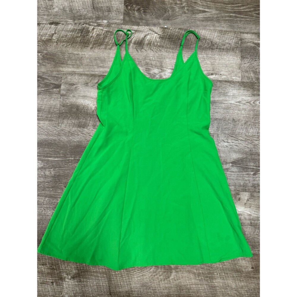 Zara Green Mini Dress Size Medium